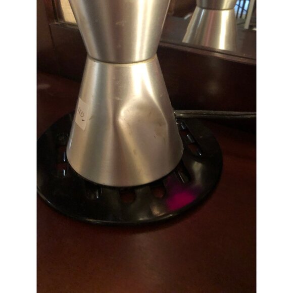 Vintage 60's & 70's Lava Lamp Pink With Silver Base - Picture 3 of 4